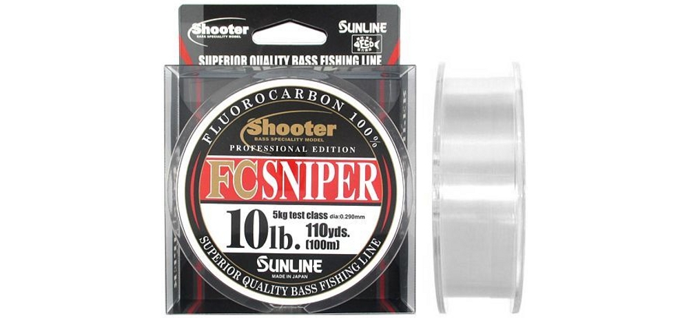  Sunline FC Sniper Shooter 100m 0.115mm 1lb 0,5kg
