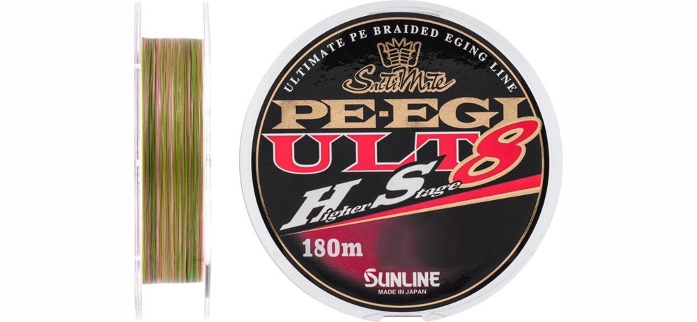  Sunline PE EGI ULT HS8 180m #0.5/0.117mm 3.9kg