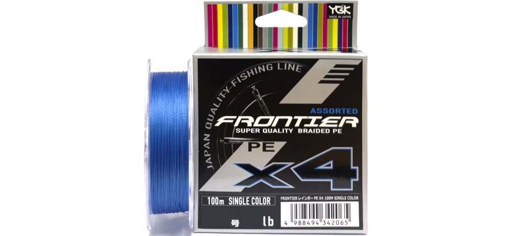  YGK Frontier Assorted x4 100m () #2.0/0.235mm 20lb/9.0kg