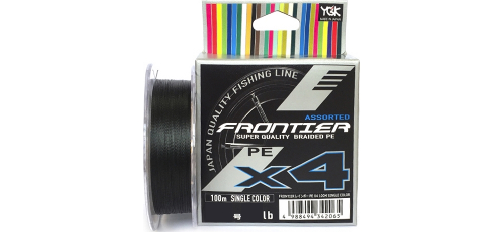  YGK Frontier Assorted x4 100m (-.) #1.2/0.185mm 12lb/5.4kg