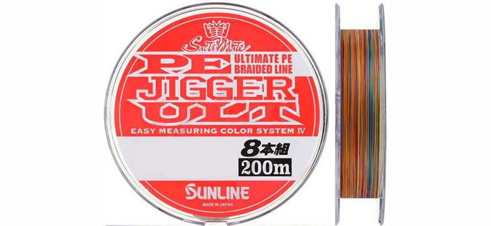  Sunline PE Jigger ULT (8braid) 200M #0.6/0.128 10lb/4.5
