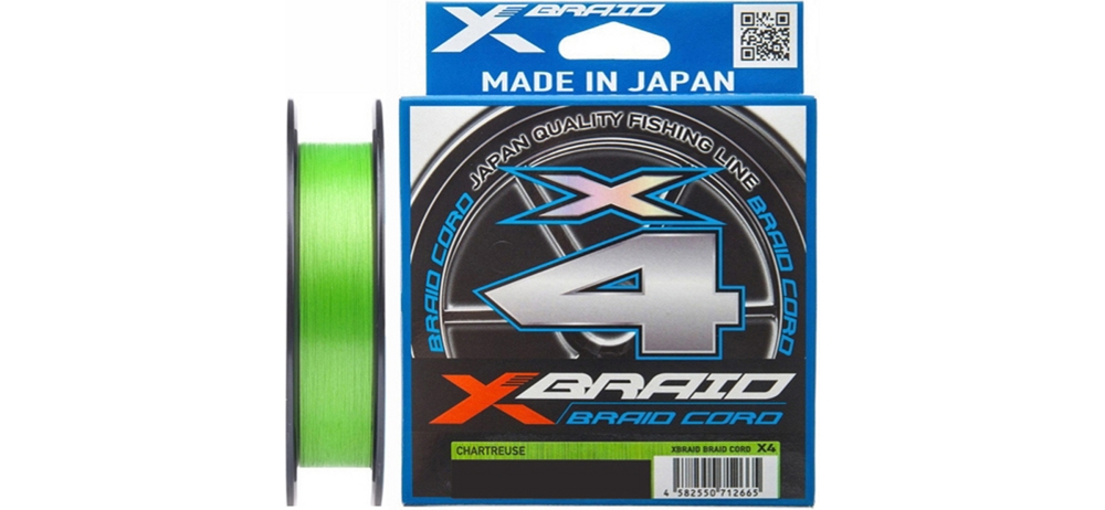  YGK X-Braid Braid Cord X4 150m #0.5/0.117mm 10lb/4.5kg