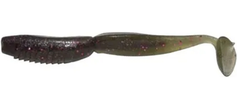  Megabass Spindle Worm 3.0'' #Uv Avocado Purple (8 .  .)