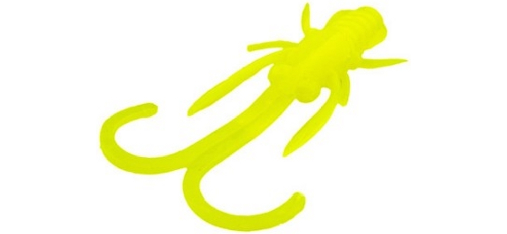  FishUp Baffi Fly (Cheese) 1.5" (10  .) #111 - Hot Chartreuse