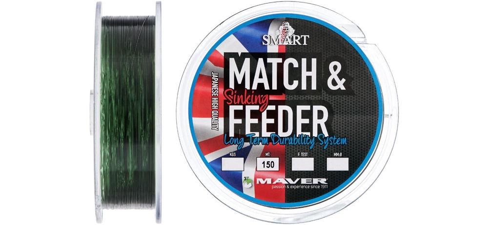  Maver Smart Match&Feeder Sinking 150m 0.153mm 2.1kg