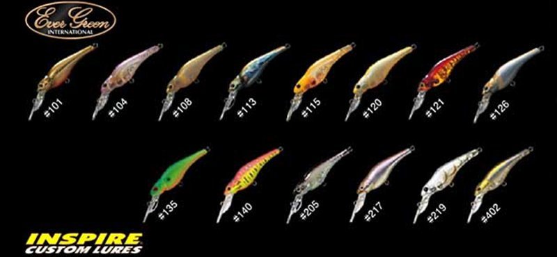  EverGreen Spin-Move Shad #108